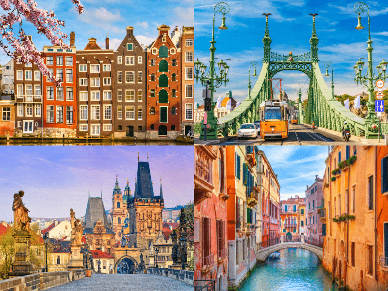 Packages to Europe with flights from Australia 